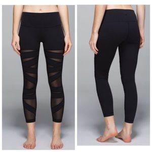 Lululemon high times tech mesh leggings